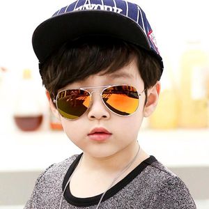 occhiali da sole da uomo retrò di lusso per bambini UV400 Designer di marca Nuova tendenza Occhiali da sole per bambini Tonalità di lusso Neonati maschi Occhiali Gafas De Sol