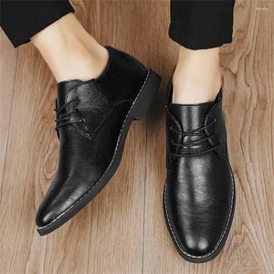 Sapatos de vestido Baixo salto atado preto e branco homem vermelho elegante tênis esporte sapato sneskers 4 anos a 12 anos