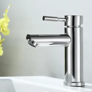 Bathroom Sink Faucets Basin Faucet Stainless Steel Rotation Swivel Spout Cold And Water Mixer Tap Single Handle Kitchen