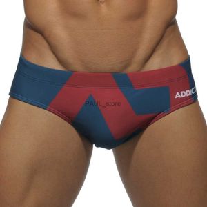 Mutande Costume da bagno da uomo nuovo arrivo Moda sexy Designer di marca Stampa antiriflesso Slip da bagno professionali Boxer MaleL231218