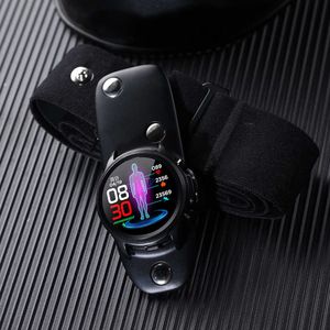 E400 SMART WATCH غير غازية في الوقت الحقيقي لجلوكوز الدم درجة الحرارة معدل ضربات القلب ضغط الدم الأكسجين مراقبة العزل المغناطيسي Q231218