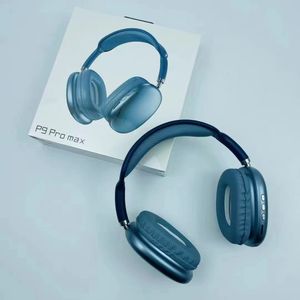 P9 Pro Wireless Bluetooth -hörlurar med mic brusavbrytande headset Stereo Sound Earphone Sports Game hörlurar stöder TF