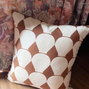 Pillow Velvet Pillows Geometric Case 45x45 Decorative Cover For Sofa Modern Living Room Home Decorations