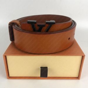 Cintos Mens Mulheres Cinto Preto Couro Genuíno Preto Ouro Suave Fivela com Caixa Laranja Laranja Poeira Saco Laranja Presente Bag294N