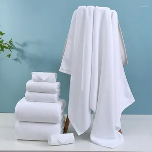 Towel Solid Color Home El Bath Towels Shower Cotton Bathroom Face SPA Club Sauna Beauty Salon Hand White