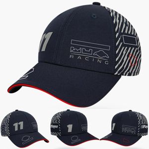 Abbigliamento 2023 Nuovo F1 Team Racing Cap Formula 1 Driver Curvo Berretto da baseball Uomo Donna Casual Sport Marchio Auto Logo Ricamo Caps Fans Sun H