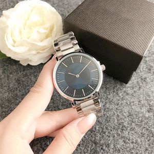 Fashion Full Brand Branch Watches Women Men Mężczyznę Mężczyznę stalowy metalowy kwarc z logo 1853 Clock TT 76