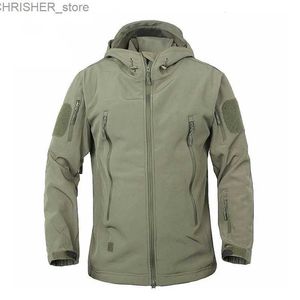 Taktische Jacken 2021 Outdoor Wasserdichte SoftShell Jacke Jagd Windjacke Ski Mantel Wandern Regen Camping Angeln Taktische Kleidung Männer Frauen L231218