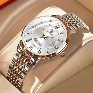 Wristwatches POEDAGAR Fashion Women Watch Top Brand Rose Gold Stain Steel Waterproof Date Quartz Ladies Luxury High Quality Clock Gifts 231216