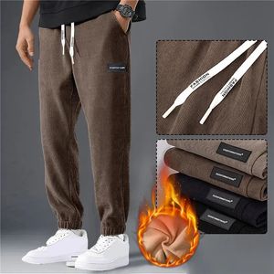Erkek Pantolon Sonbahar Kış Kurtarıcı Sweatpants Erkekler Bol Joggers Plus Boyut Boyut Moda Sokak Giyim Gevşek Harem 231218