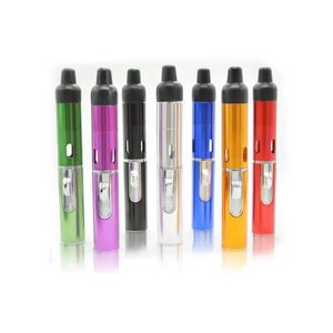 Lighters Click N Sneak A Herbal Portable Vaporizer Toke Smoking Metal Lighter With Built-In Wind Proof Gas 12 Ll Drop Delivery Home Ga Dhbzq
