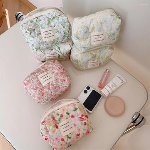 Cosmetic Bags Cotton Bag Portable Travel Fashion Girl Large Capacity Skin Care Products Storage Toiletry