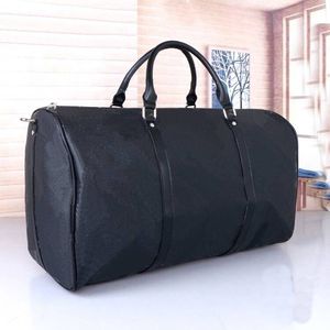 Torby duffel luksusowe mody kobiety wysokiej jakości lotniskowe torby podróżne torby marki marki torebki bagażowe duża pojemność sportowa torba skórzane torby na ramię