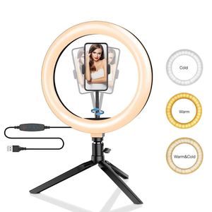 Accessories Selfie Ring Lamp Led Ring Live Lights with Tripod Ring for Selfie Phone Video Photography Lighting for Youtube Phone Holder