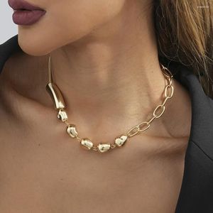 Choker High-End-Retro-kreative unregelmäßige Halskette für Frauen, einfach und vielseitig, Damen, Bankett, Geschenk, Schmuck, Großhandel, Direktverkauf