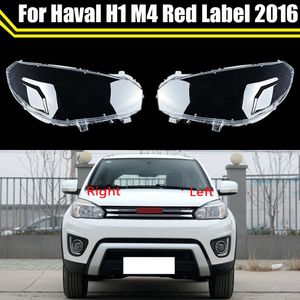 for Great Wall Haval H1 M4 Red Label 2016 Car Front Headlight Cover Glass Lamp Caps Lampshade Case Auto Head Light Lens Shell