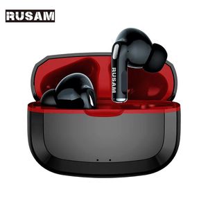 Kopfhörer Großhandel Rusam Ar30 Bluetooth Kopfhörer Tws Drahtlose Kopfhörer Smart Touch Control Spiel Ohrhörer Sport Kopfhörer Dropshipping