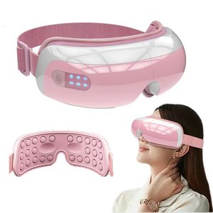 Eye Masager Electric Eye Massager Wibracje Compress Lotowa poduszka powietrzna Usuwanie Zmęczenie Zmęczenie Dark Circle Sleep Care Care Masaż 231218