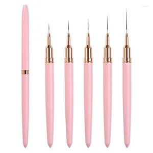 Nail Art Kits 5pcs Japanese Line Pens Perfect For Creating Unique Designs E1YF