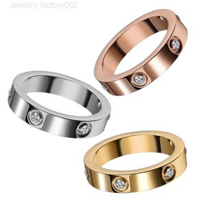 Oya amor anel de amizade ouro prata rosa banhado zircônia cúbica anéis de compromisso de aço inoxidável mulheres joias de banda de casamento