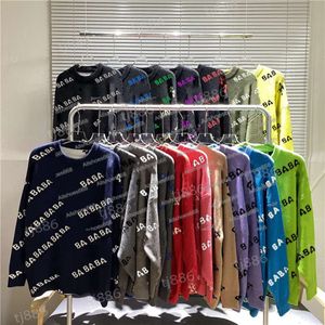 Designer Sweater Homens Mulheres Sênior Clássico Lazer Multicolor Outono Inverno Mantenha Quente Confortável 17 Tipos de Escolha Top1 Hoodie de Alta Qualidade