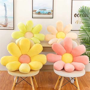 40*40cm Plush Daisy Floral Flower Toys Sofa Stuffed Cushion Home Decoration