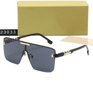 Occhiali da sole firmati moda e lusso per occhiali da donna da uomo Occhiali da sole da spiaggia street photo piccoli sunnies metallo full frame regalo con scatola