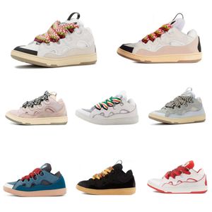 Sneakers di lusso in pelle Curb Designer Lavin Uomo Donna Scarpe eleganti Scarpe da ginnastica da uomo in pelle di vitello con suola in gomma Nappa