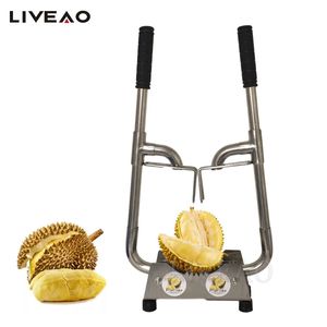 Stainless Steel Durian Mouth Opener Machine For Home Or Business