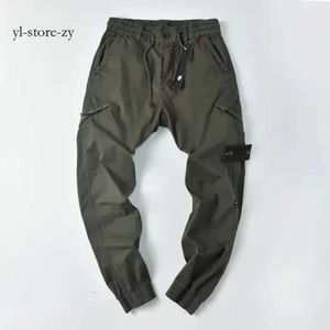 Stones Island Designer Men's Cargo Pants Dad Stones Island Pants Leggings Work Pants Loose Autumn and Pocket Work Stone Pants 4823