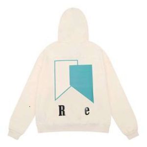 Designer Luxury Rhudes Classic Track printing high weight cotton hoodie for men and women