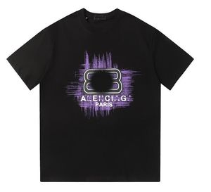 ブラックデザイナーTシャツサマーショートスリーブ特大のレタープリントTシャツラグジュアリーメンズTシャツティーホワイトメンズ服BL2014