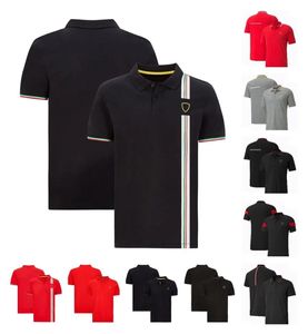 Bekleidung F1 Autofans T -Shirt Polo -Shirts Formel 1 Rennanzug Shortsleeved Männer Frauen Arbeitspulen Team Uniformen Motocross atmungsaktives Trikot C.