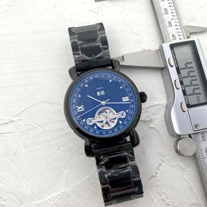 PATE -handledsklockor för 2023 MENS -klockor Tre nålar Automatisk mekanisk WASTCH högkvalitativ topp lyx varumärke stål strap mode semester present geneva typ en