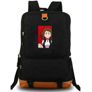 Ochaco Uraraka backpack My Hero Academia daypack Portable school bag Anime packsack Print rucksack Leisure schoolbag Laptop day pack