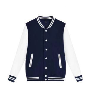 Women's Jackets Spring and Autumn LIANSHUO Men's and Women's V-neck Casual Sports Jacket Top Shirt Solid Color Buckle Baseball Uniform 231218