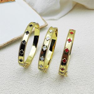 Fashion Gold Color Stainless Steel Flower Bracelets & Bangles For Women Pulseira Love Cute Bracelet Jewelry Party Gift