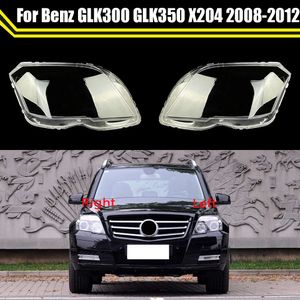 カーヘッドライトカバー透明ランプシェードランプケースガラスレンズシェルベンツGLK GLK300 GLK350 X204 2008 2009 2010 2012 2012