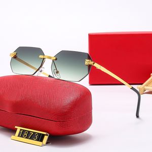 Carti-Brille, Designer-Sonnenbrille für Herren, Unisex, GRÜN, Büffelhorn, Brillen, Damen, randlos, Sonnenbrille, Silber, Gold, Metallrahmen, Lunettes, Gafas para el sol de mujer