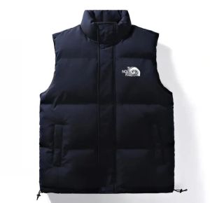 10A Gilet invernale di alta qualità Giù in cotone J Isolamento ispessito Sport all'aria aperta J Gilet in tinta unita alla moda per uomo e donna in cotone senza maniche