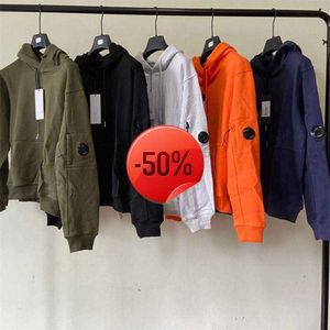 スウェットシャツ30％オフ〜高品質のフード付きセーターコットンアウトドア機能風服インチ新しいメガネ装飾ヒップホップジャケットYJ CPHoodies