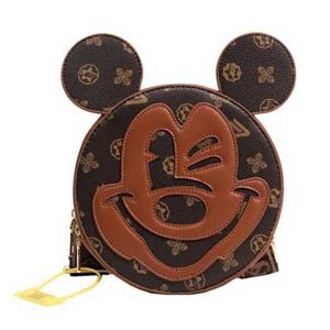 2024 New Designer women's crossbody shoulder can be and mixed batches red Mouse leisure cute multi-layer super pop bag