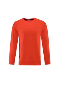 メンズTシャツ2023スポーツセータースプリングと秋のゆるい底部のシャツカジュアルラウンドネックトップクイック乾燥Tシャツカスタムロゴ