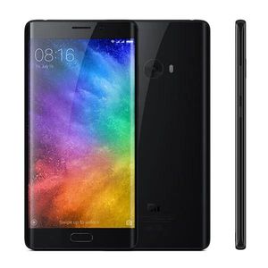 Оригинальный сотовый телефон Xiaomi Mi Note 2, 4G LTE, 6 ГБ ОЗУ, 128 ГБ ПЗУ, четырехъядерный процессор Snapdragon 821, Android, 5,7 дюйма, изогнутый 3D-экран, 22,56 МП, AF NF
