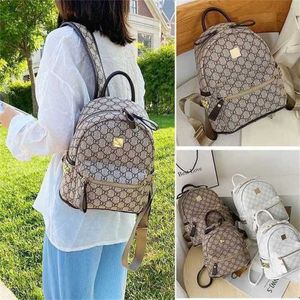 2024 New Designer women's crossbody shoulder can be and mixed batches Online celebrity Korean version casual PRINT MINI super hot backpack women bag