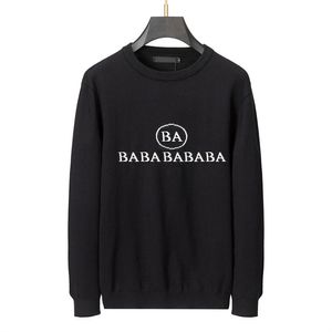 Homens Mulheres Gola Redonda Designer Suéteres Outono Inverno Quente Carta Bordado Pulôver Homem Jumpers Moda Casua Casual Macio Malha Jumpers Puxar Moletom M-3XL