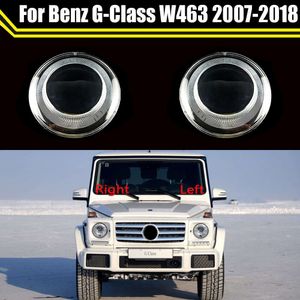 Araba Far Kapağı Lens Cam Kabuk Far Far Far Şeffaf abajur Mercedes-Benz G-Sınıfı W463 2007 ~ 2018 için