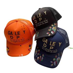 Bucket Hat Designer Galerias Dept Patch Bordado Mens Ball Caps Casual Lettering Curvo Brim Boné de Beisebol Lanv em