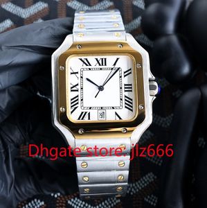Herrenuhr, mechanische Uhr, luxuriöses Design (kdy), Saphirspiegel, importiertes vollautomatisches mechanisches Uhrwerk, wasserdicht 100 Meter, qq