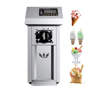 Volautomatische ijsmachine Desktop Sweet Cone-automaat 1 Smaak Soft Ice Cream Maker